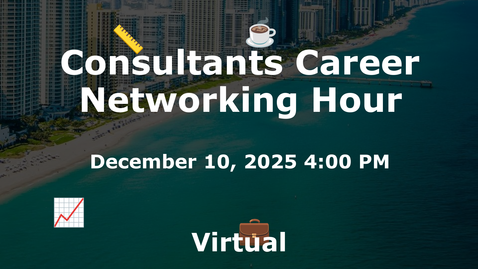 Consultants Career Networking Hour event image